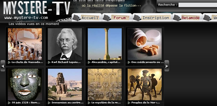 Le site des faits inexpliques