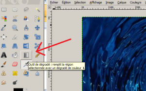 tuto_gimp_degrage Outil de Dégradé The gimp