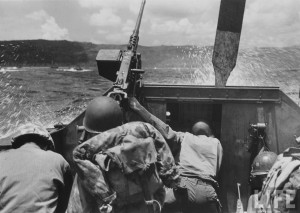 debarquement us bataille guam 1944 par Eugene Smith