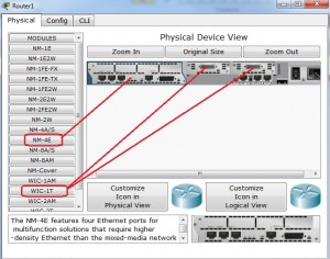 1 configuration physique routeur ospf