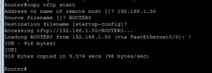 4 importation configuration routeur cisco depuis un fichier