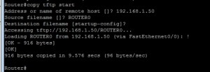 4 importation configuration routeur cisco depuis un fichier