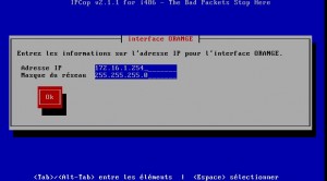 vmware ipcop interface orange adressage