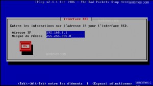 vmware ipcop interface rouge adressage