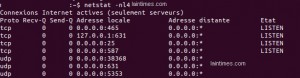 07 netstat complet apres installation