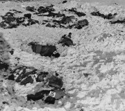Massacre de Malmedy ( Baugnez ) – Bataille des Ardennes Decembre 1944